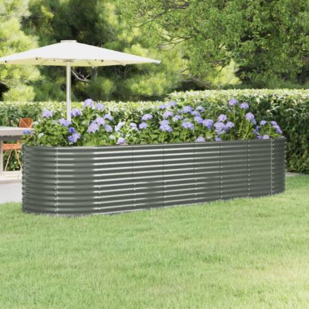 Garden Raised Bed Powder-coated Steel 126.8