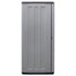 Garden Storage Cabinet Gray and Black 26.8"x14.6"x33.1" PP