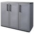 Garden Storage Cabinet Gray and Black 40.2"x14.6"x33.1" PP
