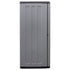 Garden Storage Cabinet Gray and Black 40.2"x14.6"x33.1" PP