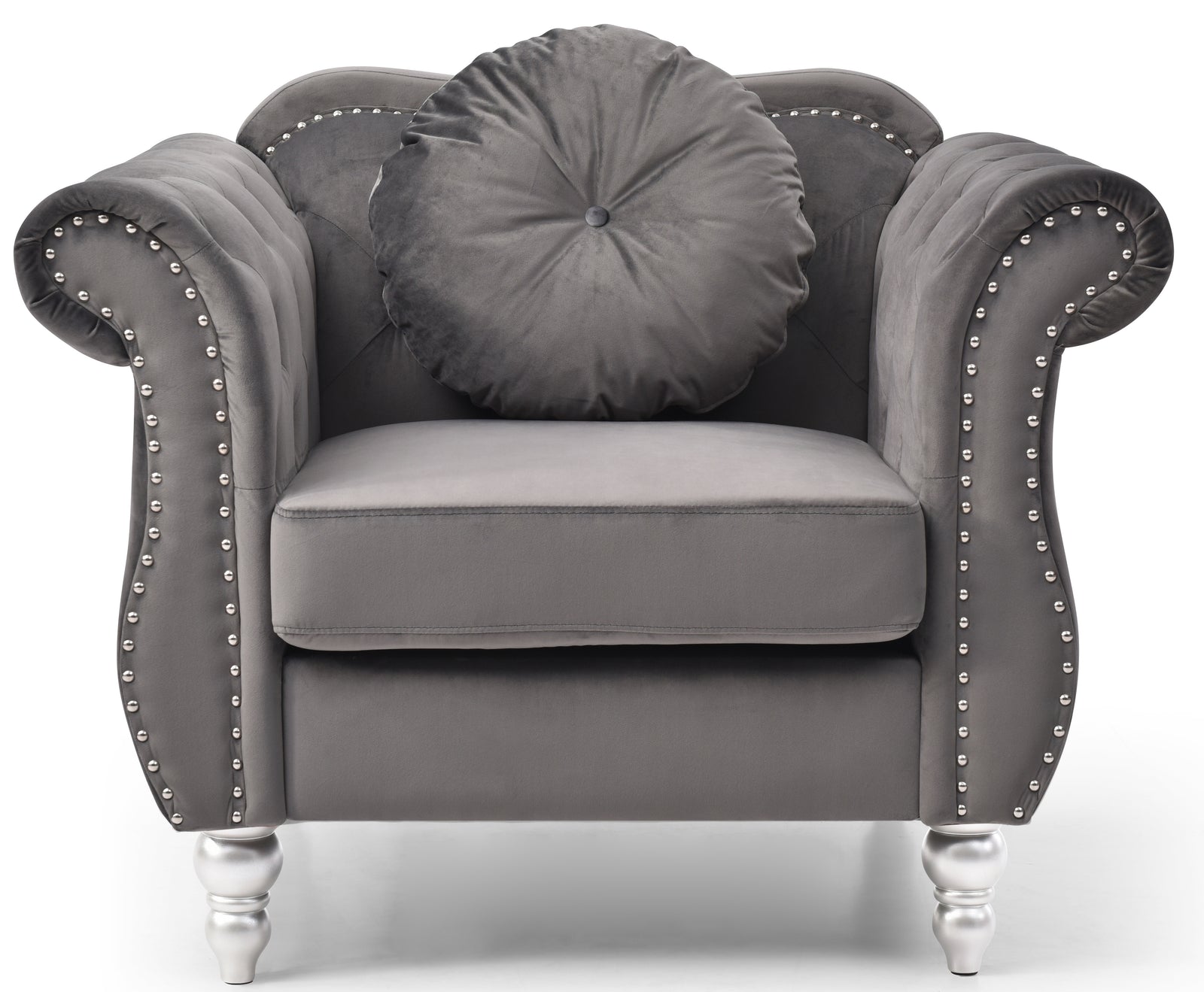 Glory Furniture Hollywood G0660A-C Chair , DARK GRAY
