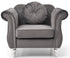 Glory Furniture Hollywood G0660A-C Chair , DARK GRAY