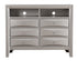 Glory Furniture Marilla G1503-TV2 Media Chest , Silver Champagne