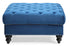 Glory Furniture Nola G0351-O Ottoman , NAVY BLUE
