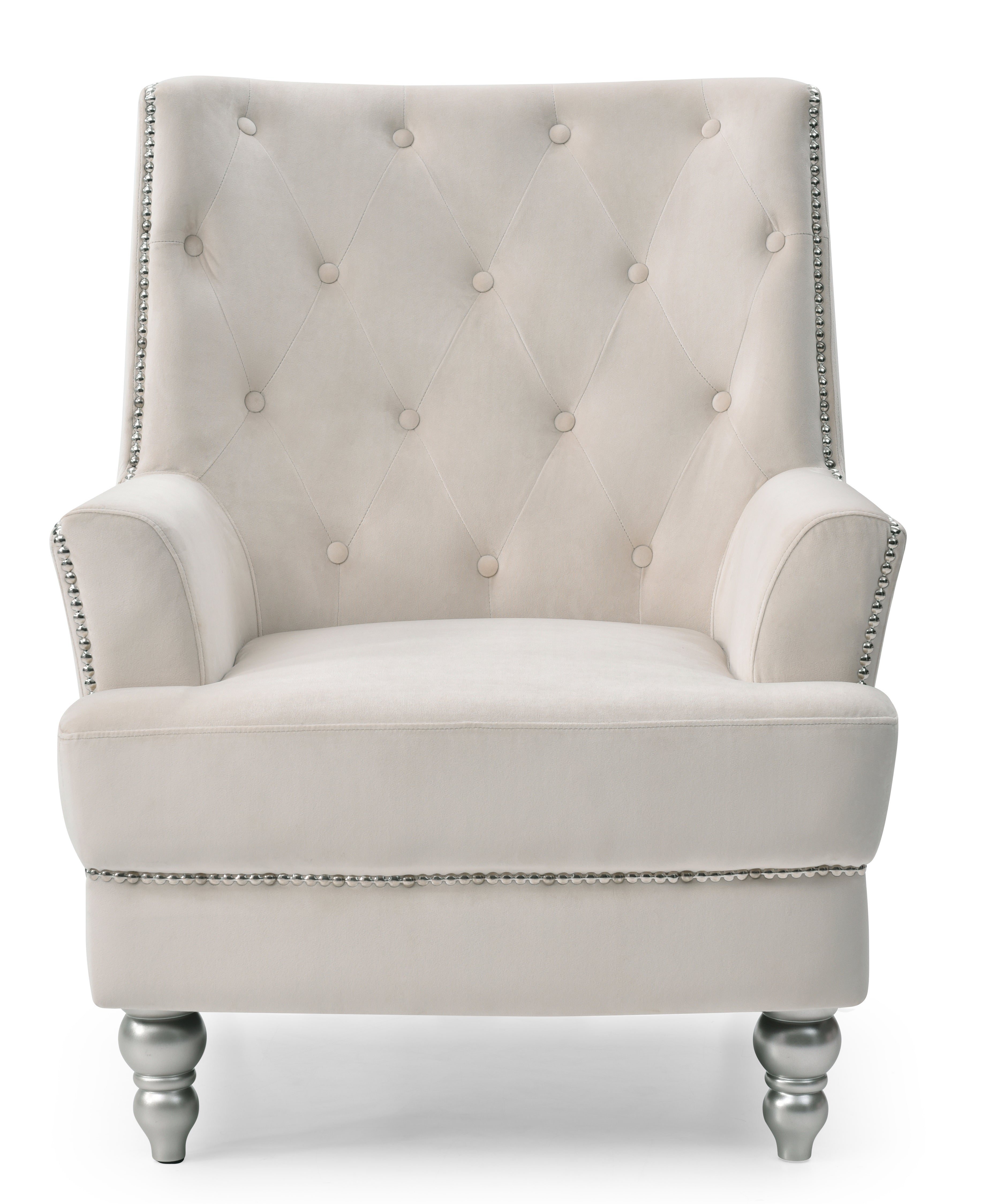Glory Furniture Pamona G0916-C Chair , IVORY
