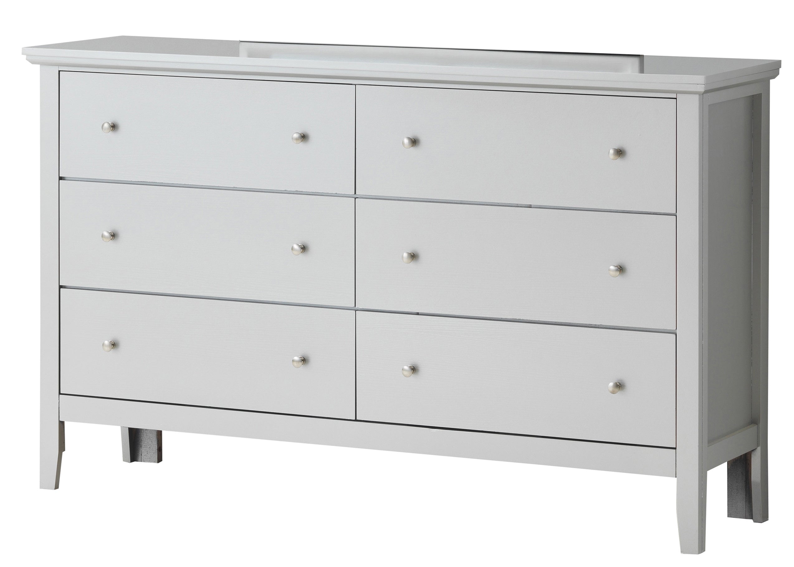 Glory Furniture Primo G1333-D Dresser , Silver Champagne