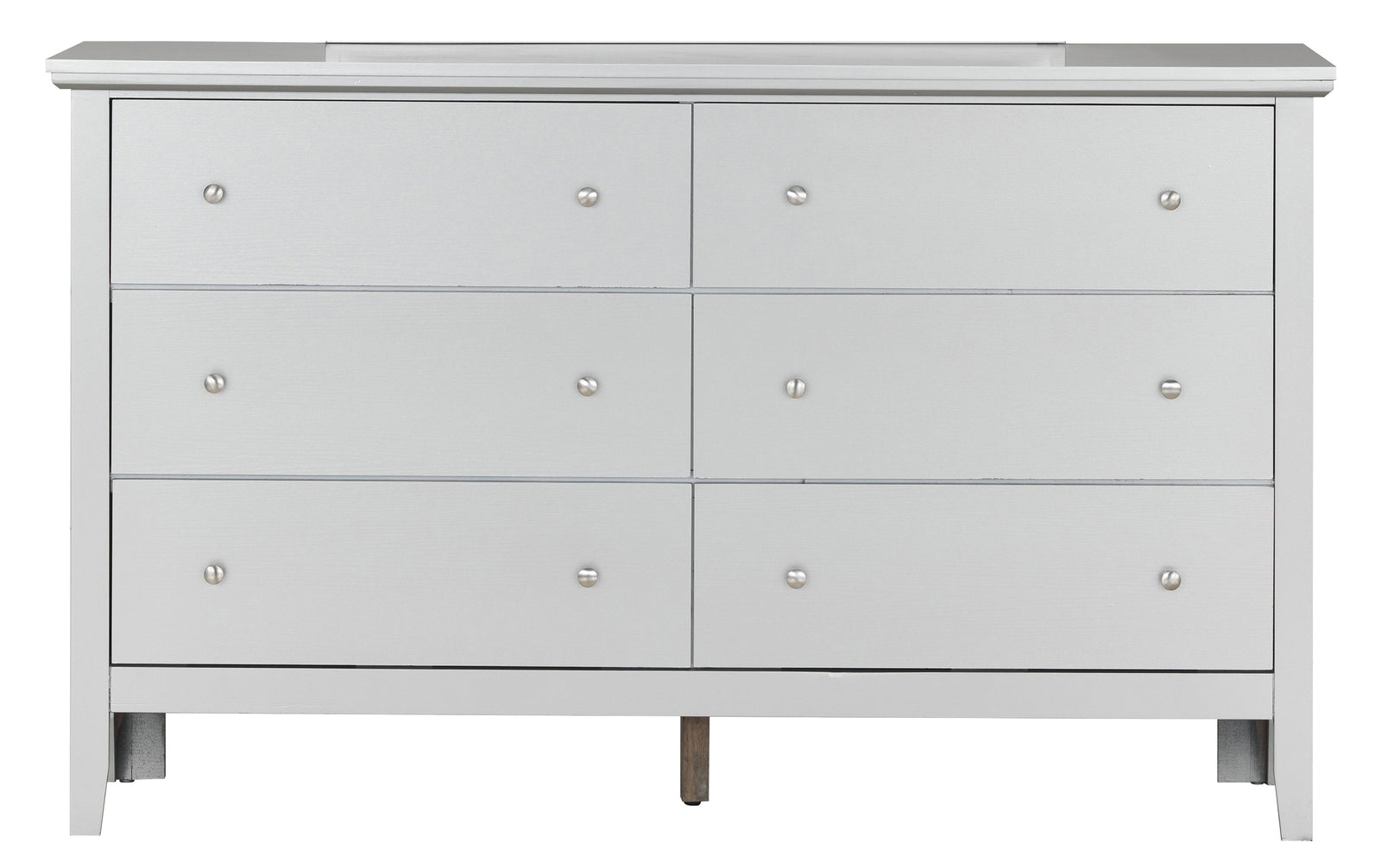 Glory Furniture Primo G1333-D Dresser , Silver Champagne