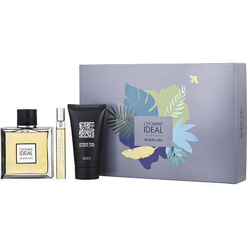GUERLAIN L'HOMME IDEAL by Guerlain EDT SPRAY 3.3 OZ & SHOWER GEL 2.5 OZ & EDT SPRAY 0.33 OZ MINI - WoodPoly.com