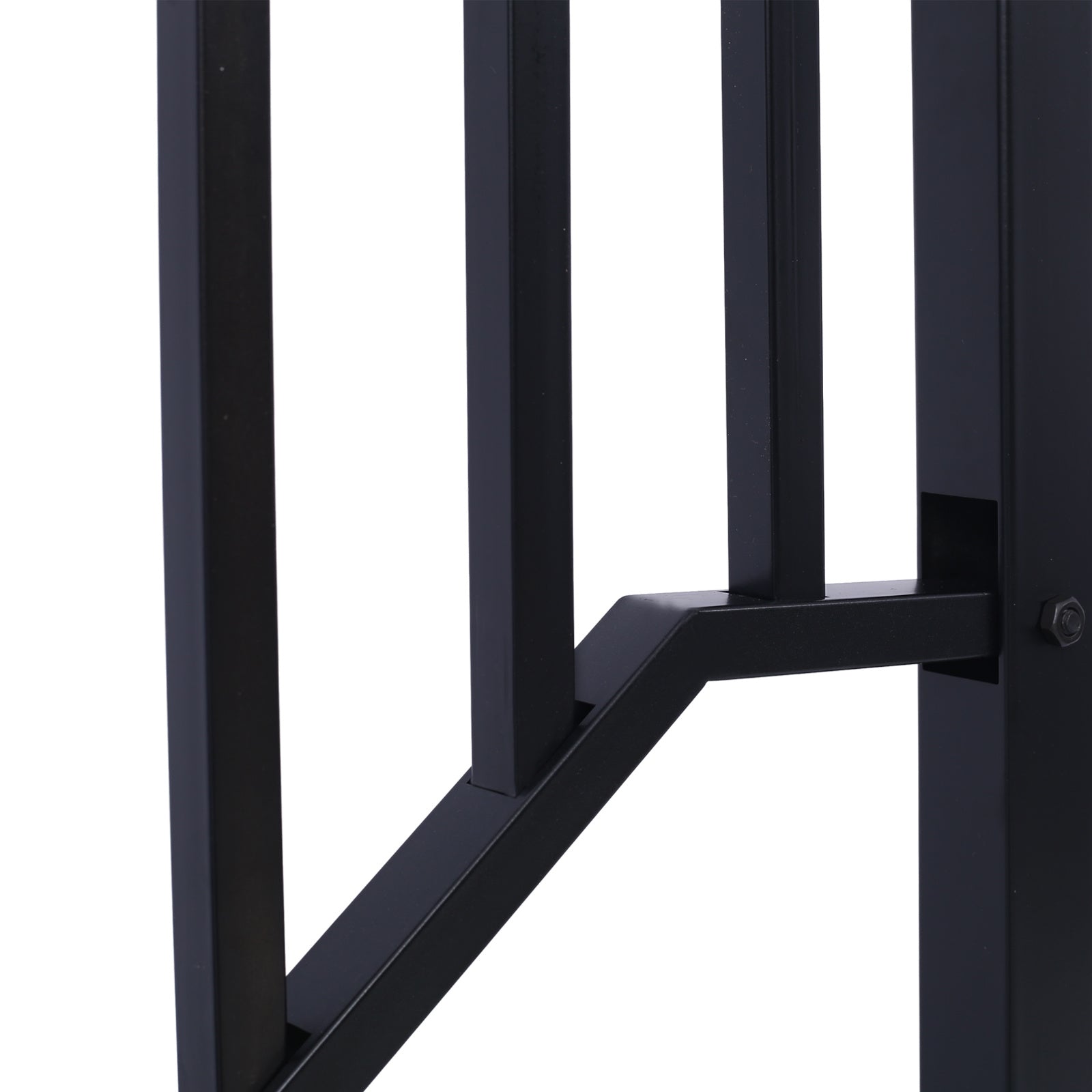 Handrails for Outdoor Steps, Fit 3 or 4 Steps Outdoor Stair Railing, Picket#3 Wrought Iron Handrail, Flexible Porch Railing, Black Transitional Handrails for Concrete Steps or Wooden Stairs