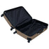 Hardcase Trolley Set 2 pcs Brown ABS