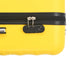 Hardcase Trolley Set 3 pcs Yellow ABS