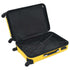 Hardcase Trolley Set 3 pcs Yellow ABS