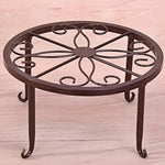 Heavy Duty 50lb Metal Potted Plant Stands Plant Holder - WoodPoly.com