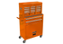 High Capacity Rolling Tool Chest with Wheels and Drawers, 8-Drawer Tool Storage Cabinet--ORANGE