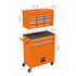 High Capacity Rolling Tool Chest with Wheels and Drawers, 8-Drawer Tool Storage Cabinet--ORANGE