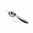 Ice Cream Scooper Zinc Alloy Solid Cookie Dough Scooper with Anti-Slip Handle for Sorbet Melon Ergonomic Handle Scoop Kitchen Tool (4.5X17.5cm) - WoodPoly.com