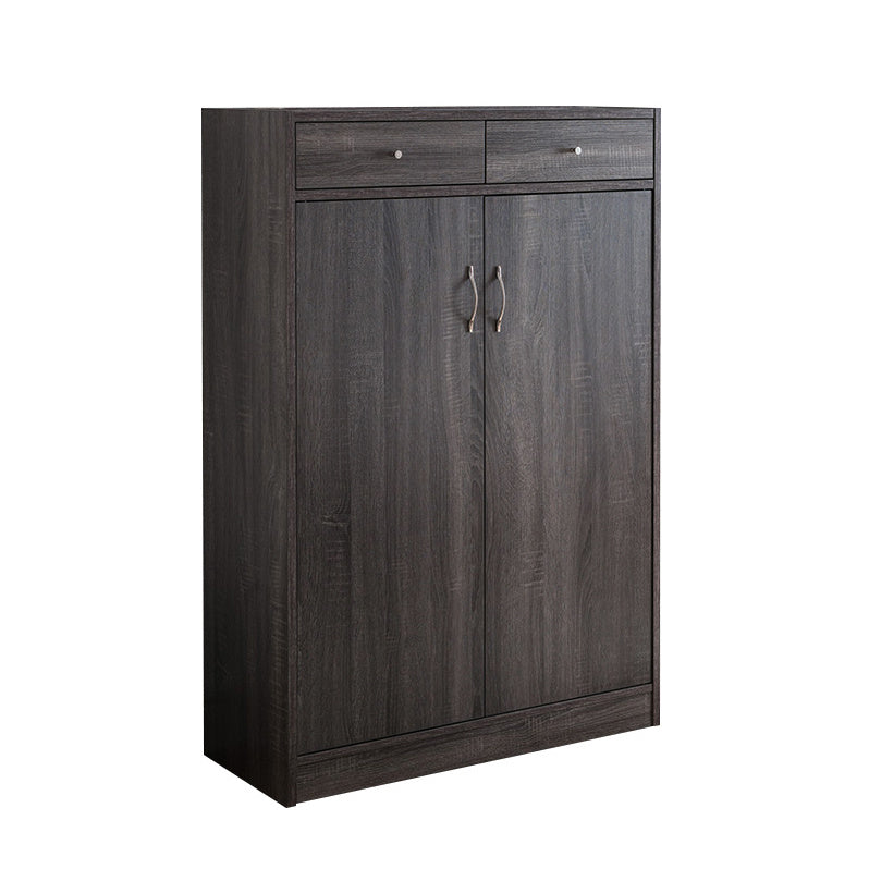 ID USA 161569 Shoe Cabinet Distressed Grey