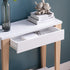 ID USA 223054 Console White & Weathered White