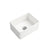 Inch White Farmhouse Sink Deep Apron Sink Undermount Farmhouse Kitchen Sink Single Farm Sink