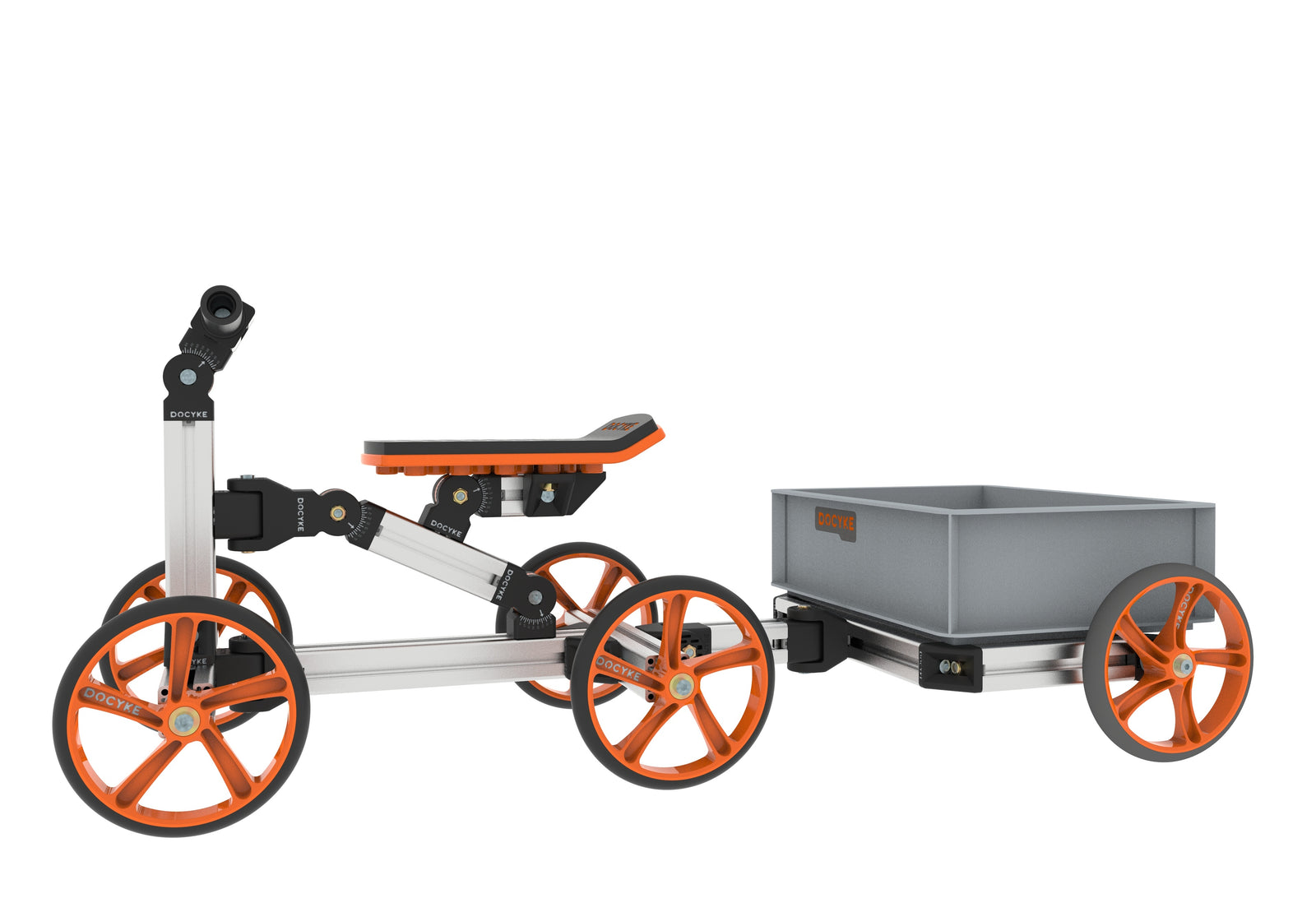 KidRock Buildable Kit 20 in 1 Kids Balance Bike No Pedal Toy for 1 to 6 Years Construction Construction Kit Kids Sit/Stand Scooter Most Popular M Kit (Non Electric)