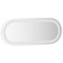 LED Bathroom Mirror 19.7"x7.9" Oval
