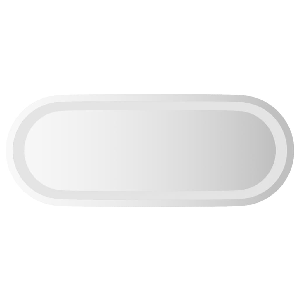 LED Bathroom Mirror 19.7"x7.9" Oval