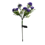 LED Dandelion Flower Stake Light Solar Energy Rechargeable for Outdoor Garden - WoodPoly.com