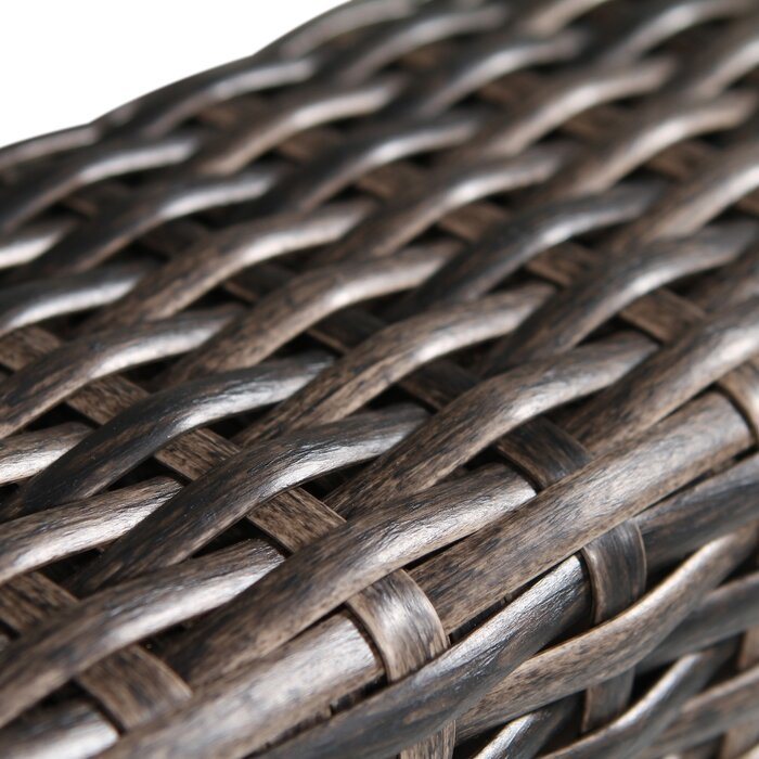 Living Source International Fully Assembled Patio Chair with Cushions Sunbrella® Canvas