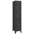 Locker Cabinet Anthracite 15"x17.7"x70.9" Steel