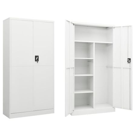 Locker Cabinet White 35.4