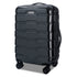 Luggage 3 Piece Sets with Spinner Wheels ABS+PC Lightweight TSA Lock (20'/24'/28'), Black