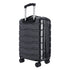 Luggage 3 Piece Sets with Spinner Wheels ABS+PC Lightweight TSA Lock (20'/24'/28'), Black