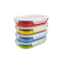 Lunch Box Collapsible Silicone Food Storage with Fork Spoon Expandable Eco Lunch Bento Box BPA-Free Dishwasher Freezer Microwave Safe - WoodPoly.com