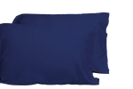 Luxurious Viscose from 100% Bamboo 2-Piece Pillowcase Set , Oeko-TEX Certified, King - Indigo