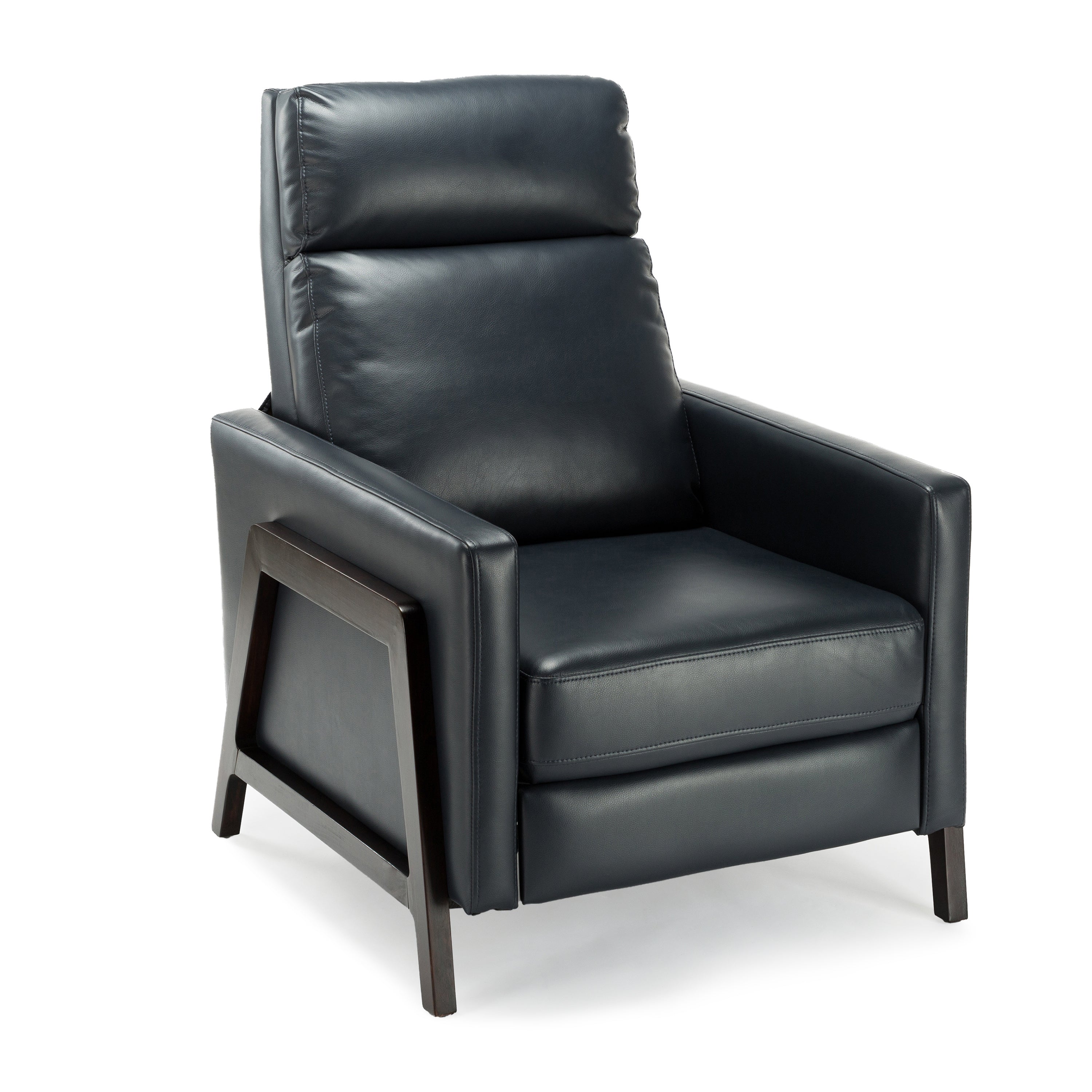 Madeline Push Back Recliner - Midnight Blue