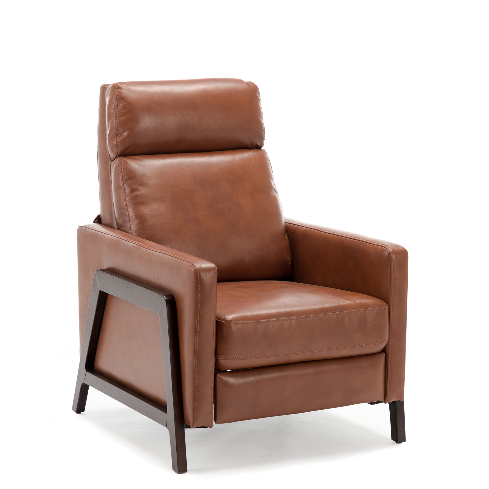 Madeline Push Back Recliner -Caramel