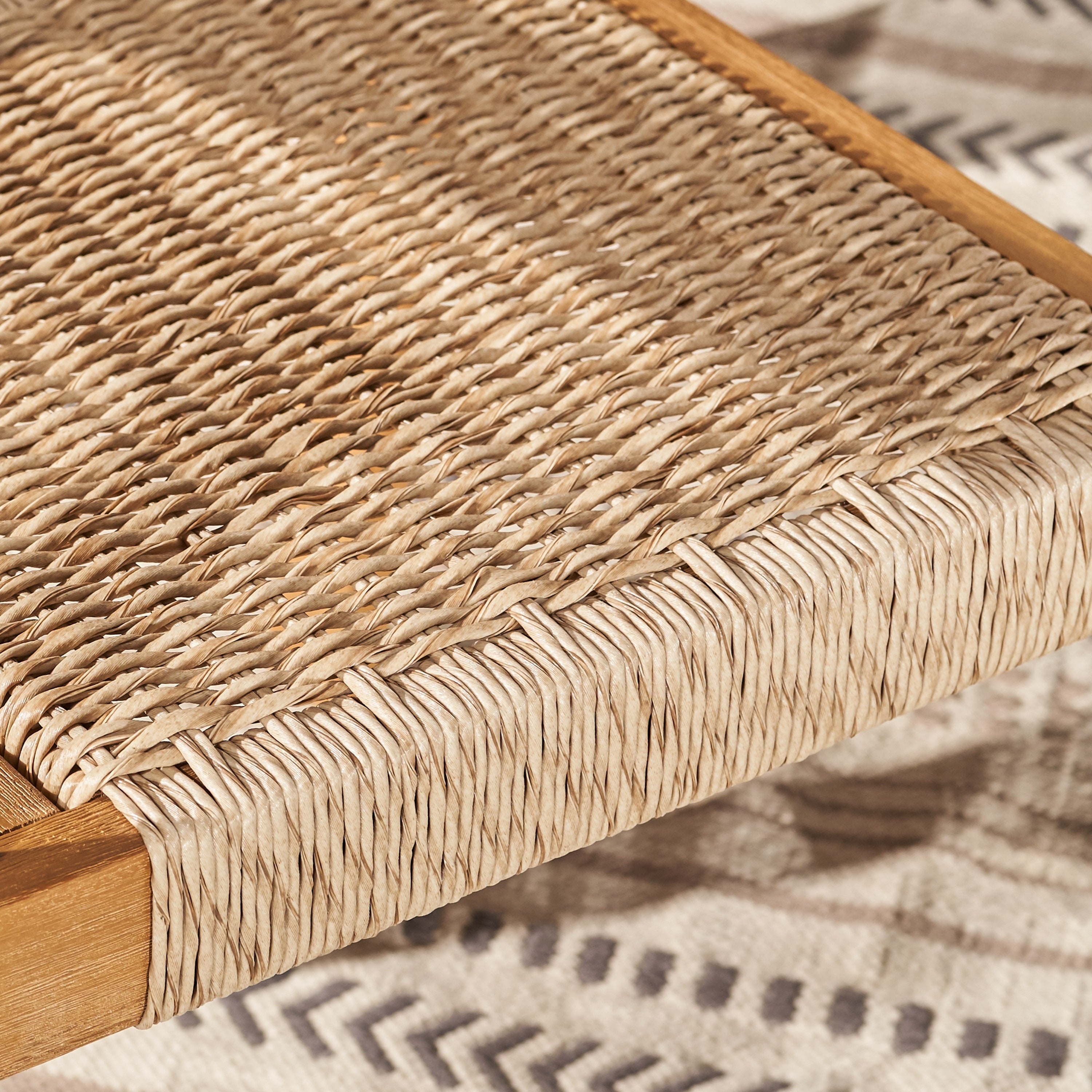 Mauricio Honey Wood Dining Chair - Set of 2