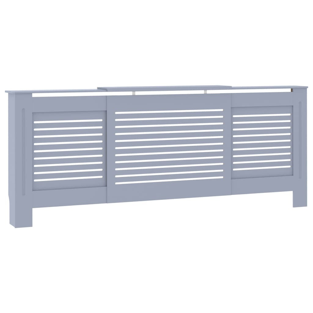 MDF Radiator Cover Gray 80.7"