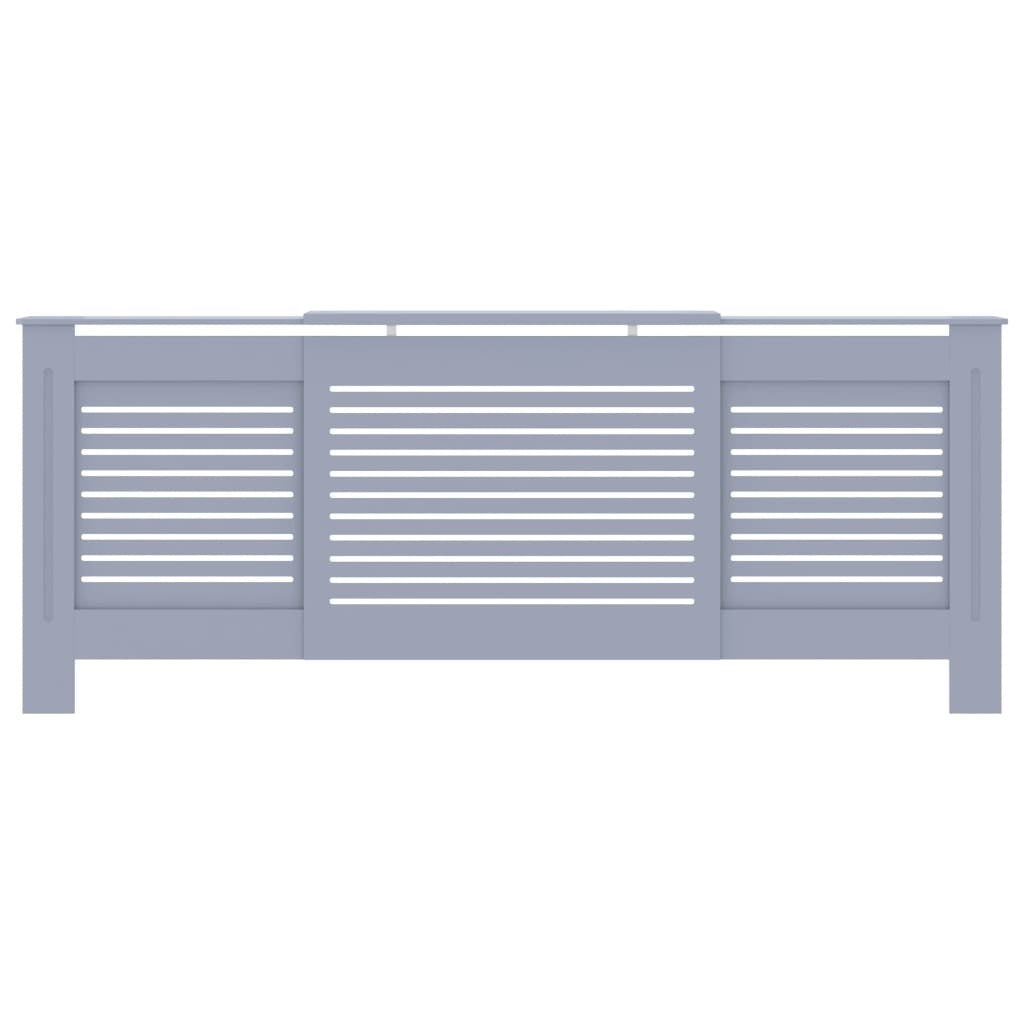 MDF Radiator Cover Gray 80.7"