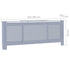 MDF Radiator Cover Gray 80.7"