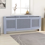 MDF Radiator Cover Gray 80.7"