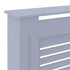 MDF Radiator Cover Gray 80.7"