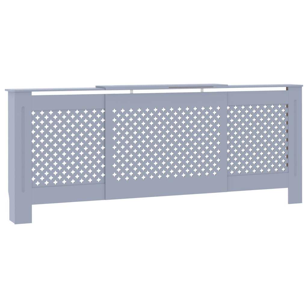 MDF Radiator Cover Gray 80.7"