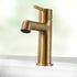 Modern bathroom faucet single hole faucet in Black
