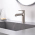 Modern bathroom faucet single hole faucet in Black