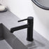 Modern bathroom faucet single hole faucet in Black