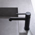 Modern bathroom faucet single hole faucet in Black