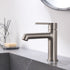 Modern bathroom faucet single hole faucet in Black