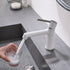 Modern bathroom faucet single hole faucet in Black
