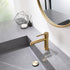 Modern bathroom faucet single hole faucet in Black